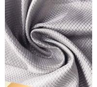 Faraday Fabric Blocking RFID/RF Copper/Nickle Faraday Cage DIY Fabric RFID Blocking Fabric EMF Shield WiFi Jammer EMF Shielding Curtains,silver-6x1.1m