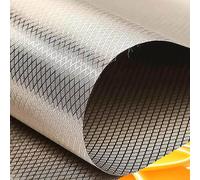Faraday Fabric Conductive DIY Cloth Shielding Faraday Fabric RFID Blocking Radiation Shielding Radiowave Microwave,silver-10x1.1m