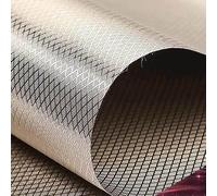 Faraday Fabric Conductive Shielding RFID Blocking Fabric Faraday Nickel Copper Faraday Cloth Signal Blocker,silver-2x1.1m