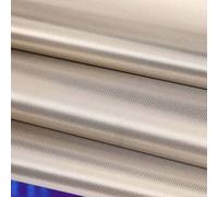 Faraday Fabric EMF Fabric RFID Shielding Fabric DIY Fabric Faraday Cage Cloth Signal Blocking Cloth Shields for Anti Radiation, Anti Static, EMI Isolation,silver-3x1.1m