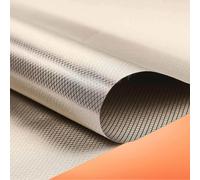 Faraday Fabric EMF Fabric RFID Shielding Fabric Faraday Bag for Generator RFID Blocking Radiation Shielding Radiowave Microwave,silver-4x1.1m