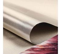 Faraday Fabric EMF Fabric RFID Shielding Fabric Faraday Bag for Generator RFID Blocking Radiation Shielding Radiowave Microwave,silver-2x1.1m