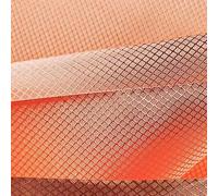 Faraday Fabric EMF Fabric Shielding Faraday Car Cover Cloth RF Blocking Blocking EMI Smart Meters Protection Grounding/Earthing Fiber Fabric,gold-6x1.1m