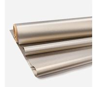 Faraday Fabric EMF RFID Shielding - Block WiFi/RF EMF Protection Fabric Anti Radiation Blocking EMI Shielding Conductive Shields Signals Radiowave Microwave (5G,WiFi,Cell),silver-2m