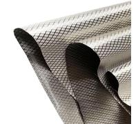 Faraday Fabric-emi RF Shielding Fabric RFID Shielding Material EMF Blocker Anti Radiation Conductive Cloth Fabric RF Signals RF/EMI Blocking Radiowave Microwave,Tent Fabric,silver-1m