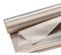 Faraday Fabric EMI RF Shielding RFID Shielding Material EMF Blocker Anti Radiation Protection Nickel Faraday Fabric(1.1x1m)