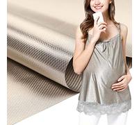 Faraday Fabric Faraday Fabric Silver Coated Mesh Net Conductive Signal Blocking Radiation EMF Protection for GPS Cell Phone EMI WiFi Mosquito Net Curtain(1.1×5m) Faraday Fabric (Color : Silver, Size