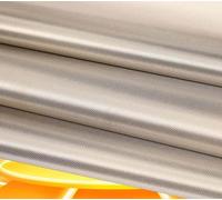 Faraday Fabric Large EMF Shielding Fabric Faraday Cage EMP Protection Grounding RFID Shielding-Block Card Bag Cloth,silver-7x1.1m