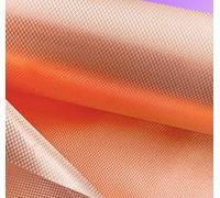 Faraday Fabric Large Roll EMF Fabric Protection EMI RF RFID Shielding Copper Fabric EMP/EMF Protection RFID Blocking Fabric,gold-6x1.1m