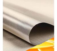 Faraday Fabric Large Roll EMF Fabric Protection EMI RF RFID Shielding Copper Fabric EMP/EMF Protection RFID Blocking Fabric,silver-2x1.1m