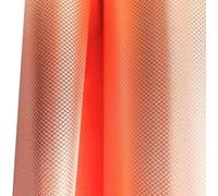 Faraday Fabric Large Roll EMF Fabric Protection EMI RF RFID Shielding Copper Fabric EMP/EMF Protection RFID Blocking Fabric,gold-10x1.1m