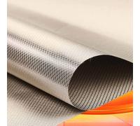 Faraday Fabric Made from Copper and Nickle Blocks RF Signals Faraday Cloth Shielding Fabric Anti Radiation, Anti Static, Theft Swipe Card, EMI Isolation,silver-8x1.1m