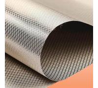 Faraday Fabric Made from Copper and Nickle EMF Protection Conductive Cloth Shielding-Block WiFi for Radiowave Microwave,silver-3x1.1m