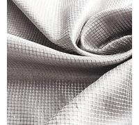 Faraday Fabric Military Grade EMF RFID Shielding Cloth EMF Blocker Material Anti Radiation Conductive Cloth Fabric RF Signals Blocking EMI Shields Signals (5G,WiFi,Cell,bluetooth),silver-1m