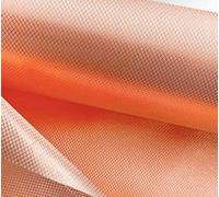 Faraday Fabric Nickel Copper Fabric RFID Shields RF Signals Cloth WiFi Jammer, Theft Swipe Card, EMI Isolation,gold-6x1.1m