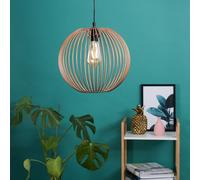 Valuelights Faraday Pair Of Copper Ceiling Pendant Shades Copper One Size