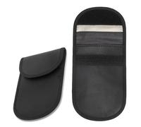 Faraday Pouch for Car Keys - 2 Pack Anti Theft Keyless Car Key Signal Blocker Pouch - Dual Layer Shielding Faraday Bag - RFID Key Pouch for Car Security & Key Fob Protection (Original Black)