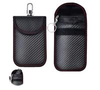 Faraday Pouch for car Keys, Car Key Signal Blocking Pouch, Keyless Entry Car Keys Case, RFID Blocker Bag for Car Security, Keyless Car Blocker, Faraday Bag, RFID key pouch, 9x14 cm, Pack of 2