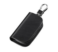 Faraday Pouch for Car Keys, Fashionable Wood Grain Car Key Signal Blocking Bag for Car, Automotive Remote Keychain Tightly Fitted Blocker Bag for Car Safety Protector (Cowhide)
