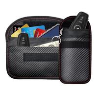 Faraday Pouch for Car Keys Large & Medium Size - Anti-Theft RFID Signal Blocking Bag, Key Fob Protector for Car Security, Keyless Entry Protection