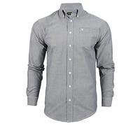 Farah Classic Men's Drayton Casual Shirt, Blue (Navy 454), Small (Size:S)