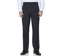 Farah Classic Men's Flexi Straight Suit Trousers, Blue (Navy), 46/31