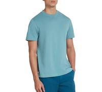 Farah 'Danny' Basic Short Sleeve T-Shirt Regular Fit (Brook Blue) XL