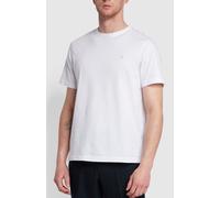 Farah Eddie Plain Crew Neck T-Shirt White