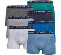 Farah Golf 7 Pack Mens Cotton Breathable Boxers Chander -