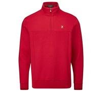 Farah Golf Tisdale Midlayer, Jester Red, Small