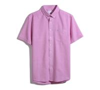 Farah - Men’s Oxford Shirt, Drayton Long Sleeve Oxford Shirt, Smart Casual Work Shirt, Coral Pink, XL