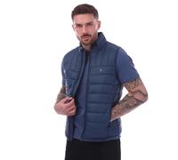 Farah Mens Arsenal Wadded Gilet - Dark Blue - L - Dark Blue