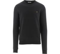 Farah Mens Black Tim Crew Neck Sweatshirt