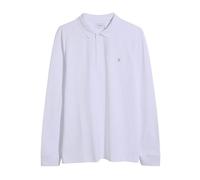 Farah Men's BLANES LS Polo, White, S