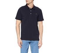 Farah Men's BLANES Polo Shirt, True Navy, S