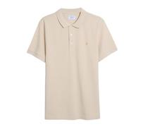Farah Men's Blanes Short Sleeve Polo Top, M, Birch Grey Marl