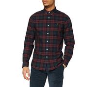 Farah Mens Brewer Cotton Oxford Slim Fit Shirt, Farah Red, XXL UK