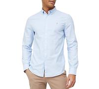 Farah Mens Long Sleeve Shirt Sky Blue XXS