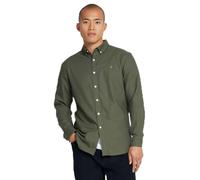 Farah Men's Brewer Slim-Fit Shirt in Green