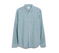(XL, Green) Farah Mens Brewer Slim Shirt