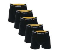 Farah Mens Chorley Boxer Shorts (Pack of 5) GT1047