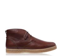 Farah Mens Chukka Boots Brown Leather 7 UK