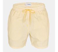 Farah Mens Colbert Stripe Patterned Swim Short in Pyramid Yel - Yellow - Size Small