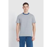 Farah Mens Cold Metal Danny Stripe T-Shirt