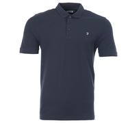 Farah Mens Cove Short Sleeve Polo Shirt in Navy Cotton - Size 2XL