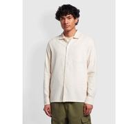 Farah Mens Cream Campbell Overshirt