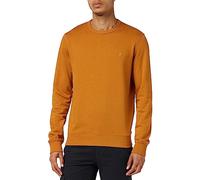 Farah Mens Crew Sweatshirt Ochre Brown M