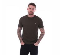 Farah Men's Dean Short Sleeve T-Shirt in Green