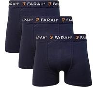 Farah Mens Designer 3 Pack Trunk Boxer Shorts - 100% Genuine (as8, alpha, m, regular, regular, AVELEER)
