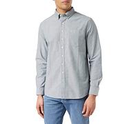Farah Men's Drayton Cotton Oxford Shirt, Blue, XXL